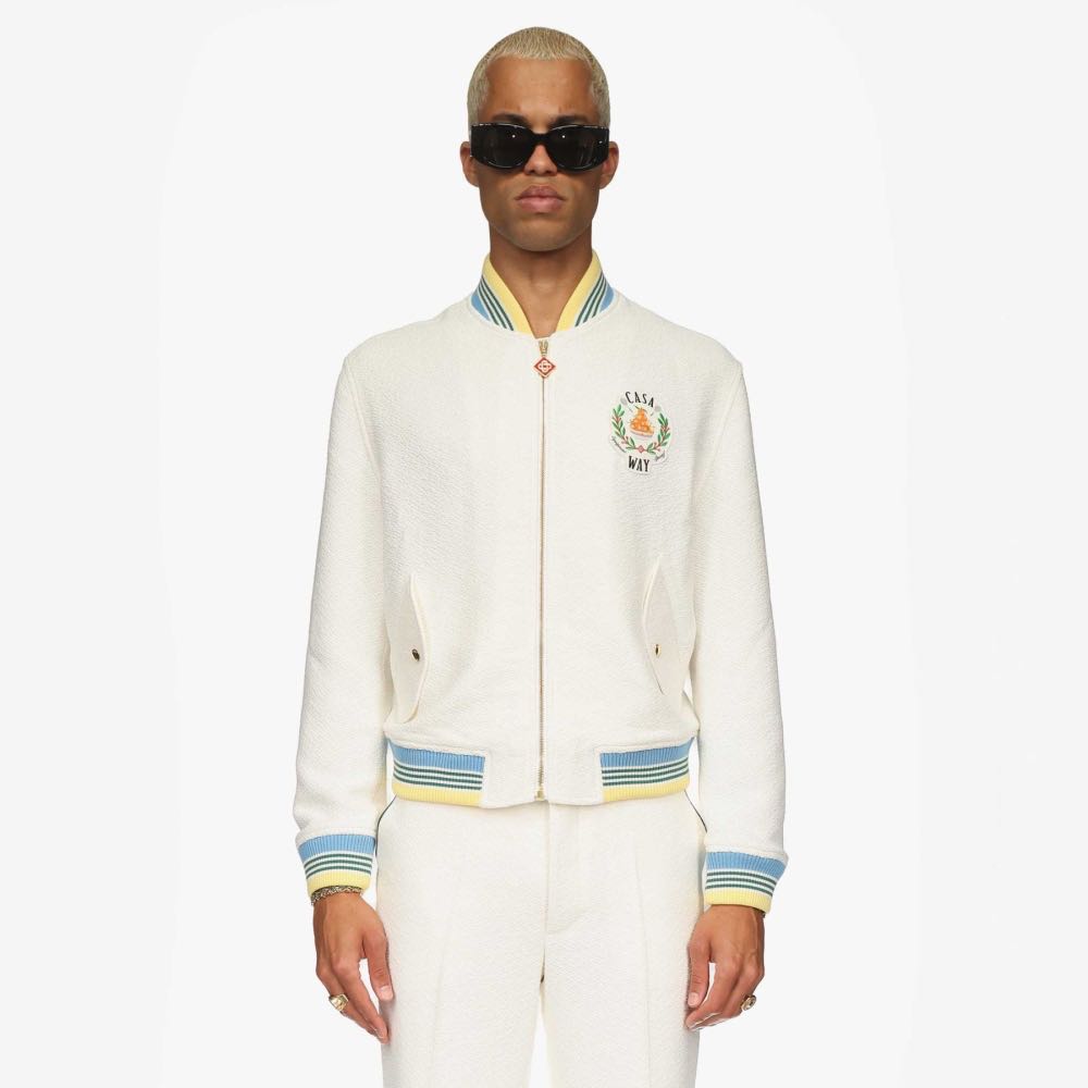 CASA BLANCA BOMBER JACKET