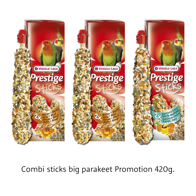 Combi sticks big parakeet Promotion 420g.