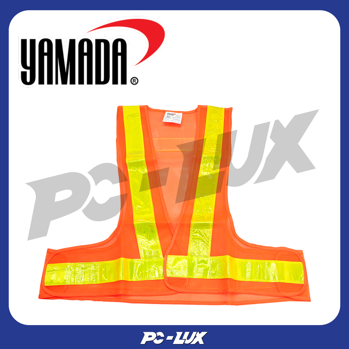 YAMADA เสื้อจราจรสะท้อนแสงทรงวี รุ่น 5559V