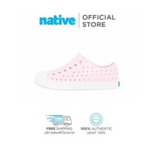 Native รองเท้ากันน้ำเด็กเล็ก EVA รุ่น Jefferson Milk Pink/Shell White