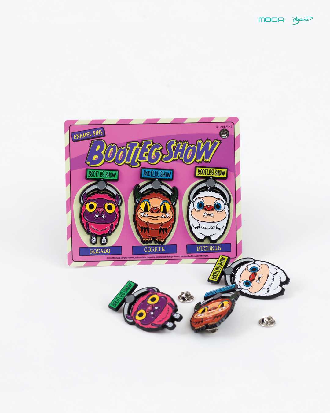 THE BOOTLEG SHOW - Enamel Pin