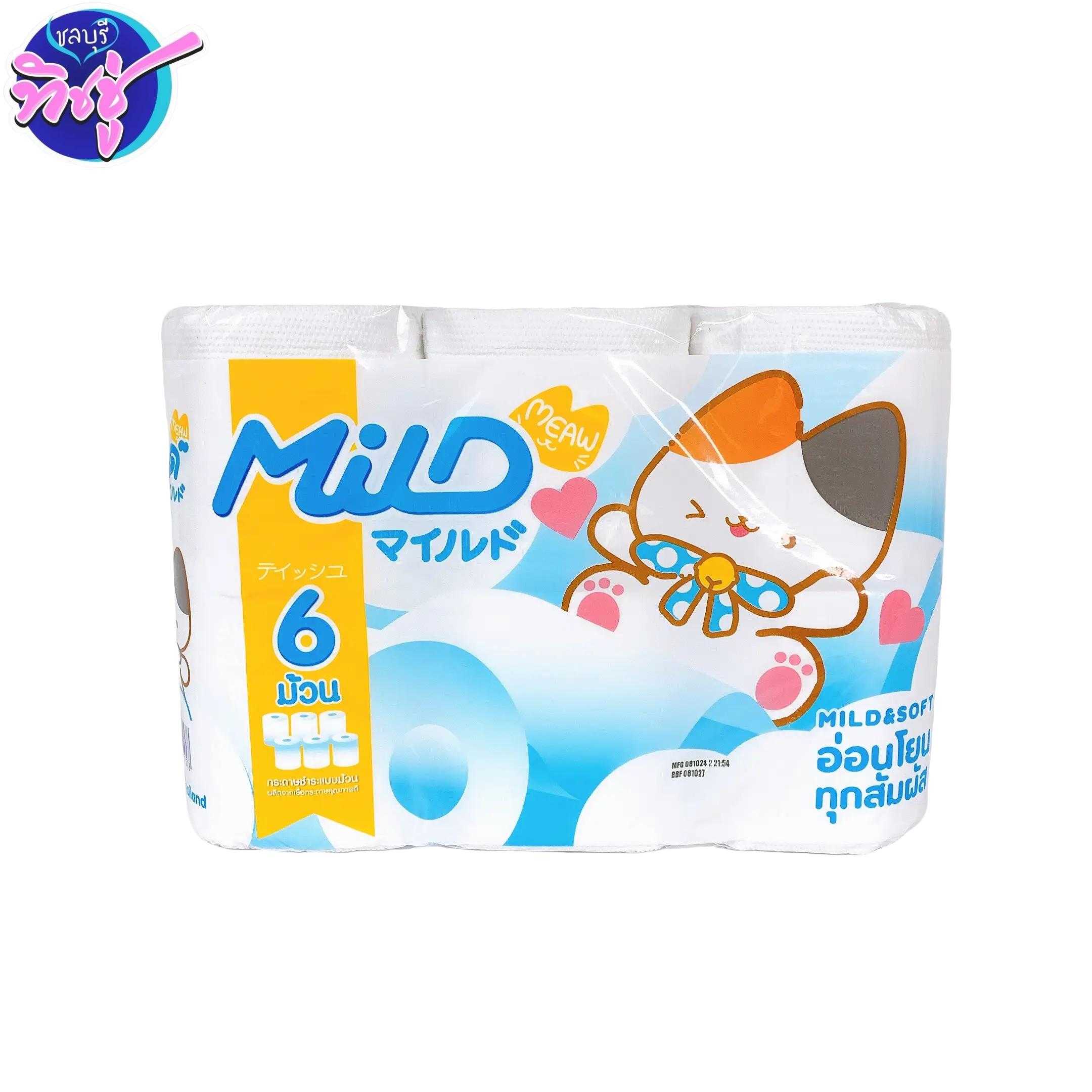 กระดาษชำระ Mild Meow  (ม้วน) แพ็ค