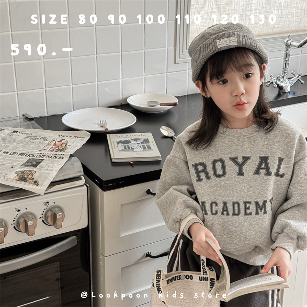 Winter❄️Sweatshirt Royal เสื้อกันหนาว Royal