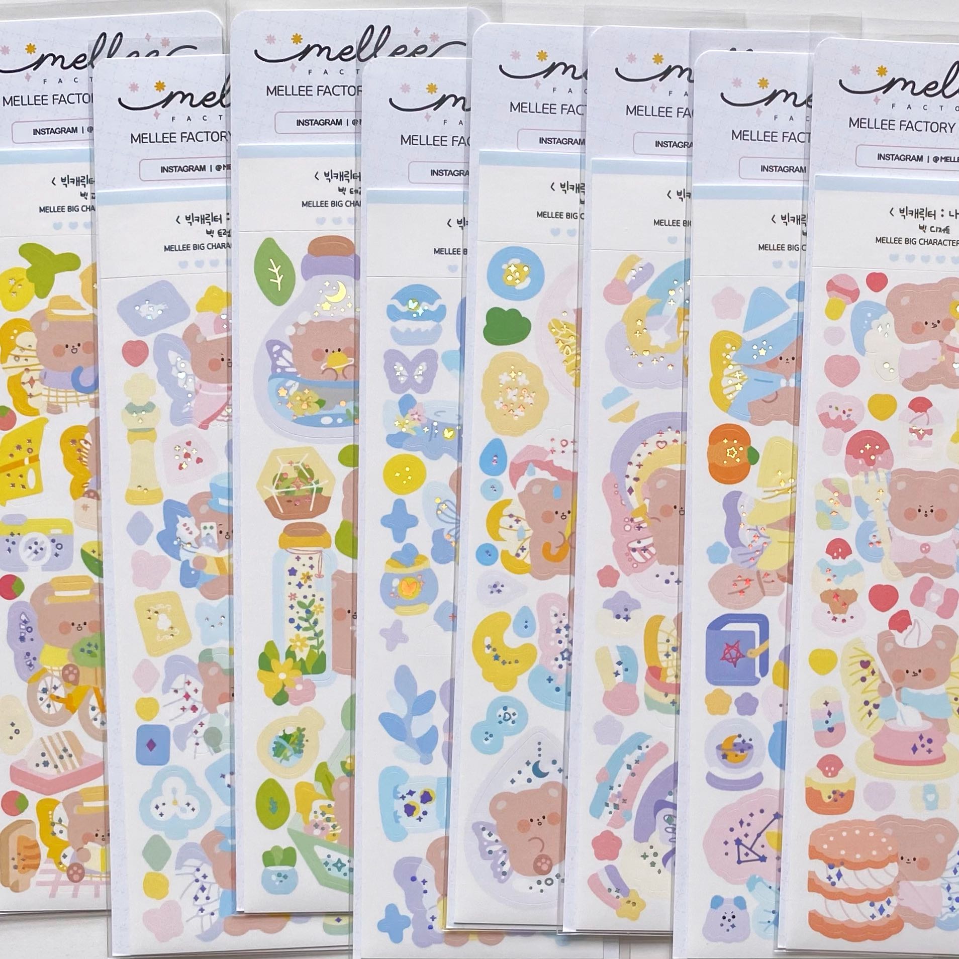 Mellee factory sticker pack (2 types)