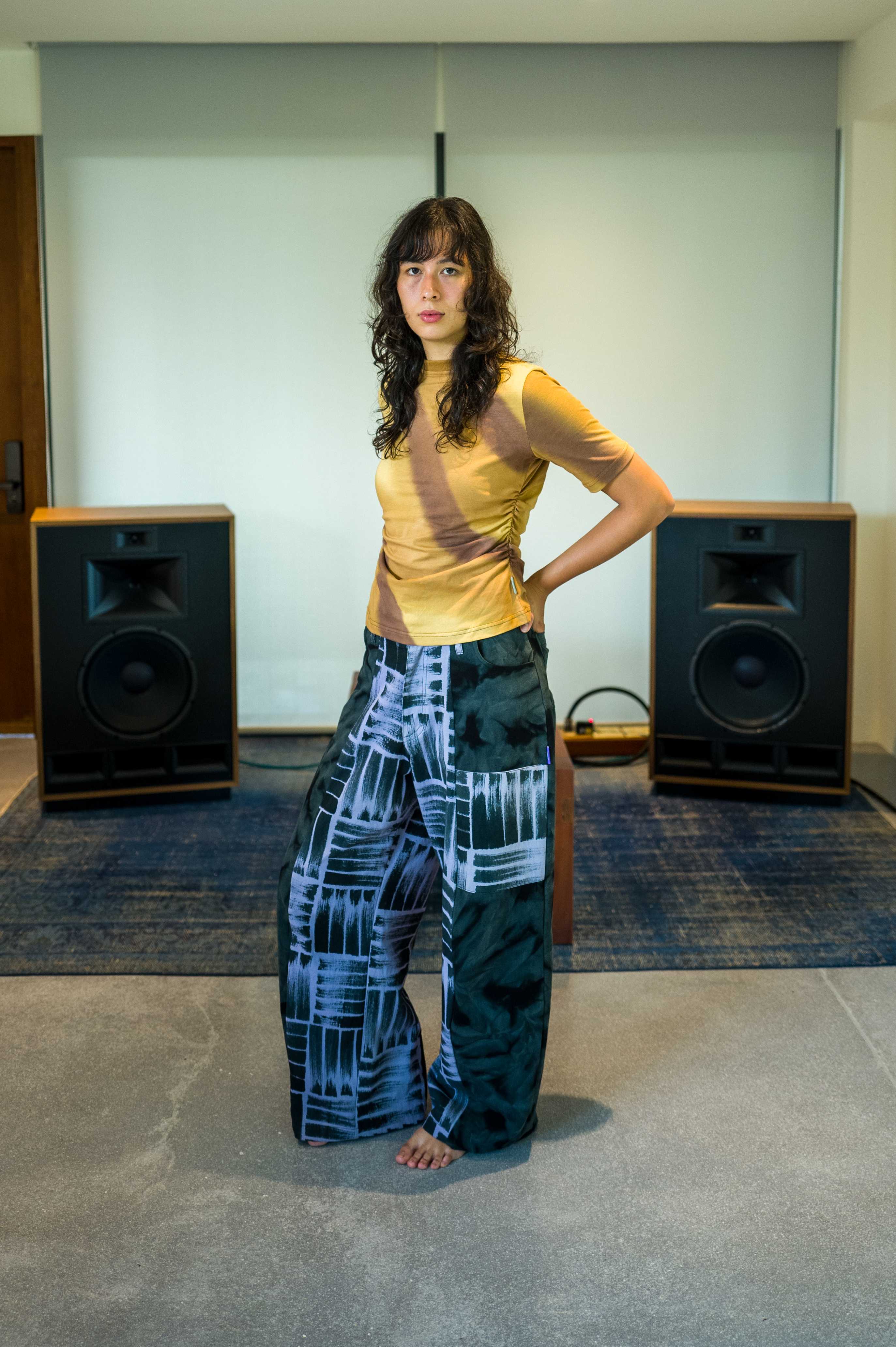 Wood Shake Hiking Patchwork Pants