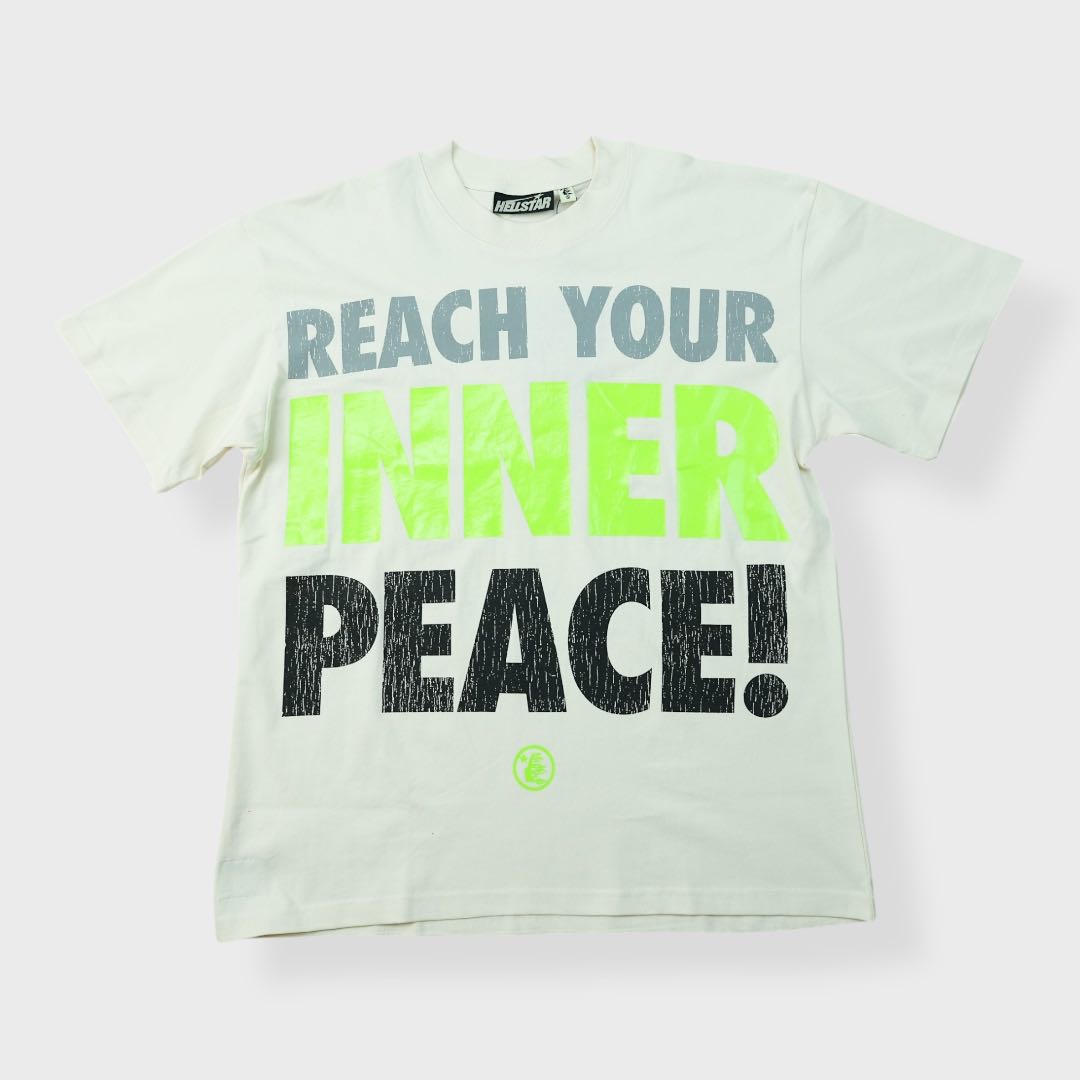 Hellstar Inner Peace Tee White/Green