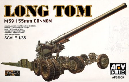 1/35 Long Tom M59 155 mm Cannon