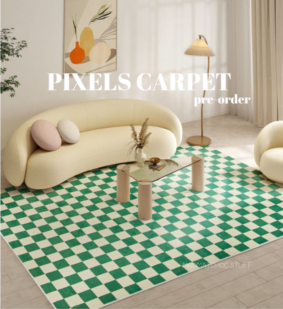 Pre-Order : Pixels Carpet