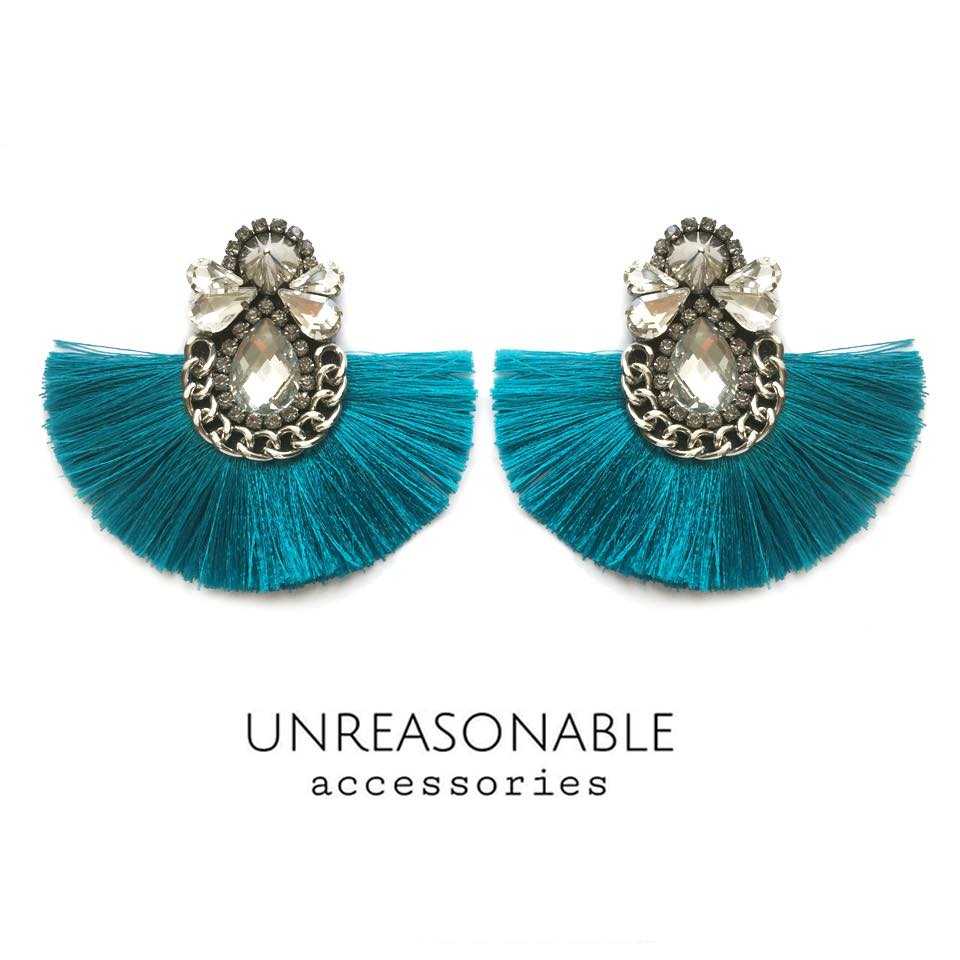 ต่างหูพู่ Tassel Earrings : UA0411-03