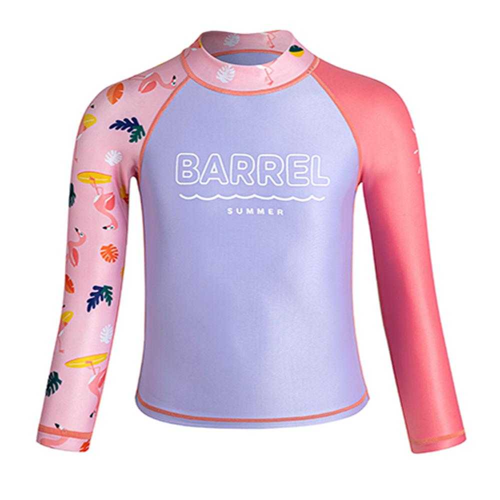 BARREL KID_SUMMER RASHGUARD - PALE PURPLE