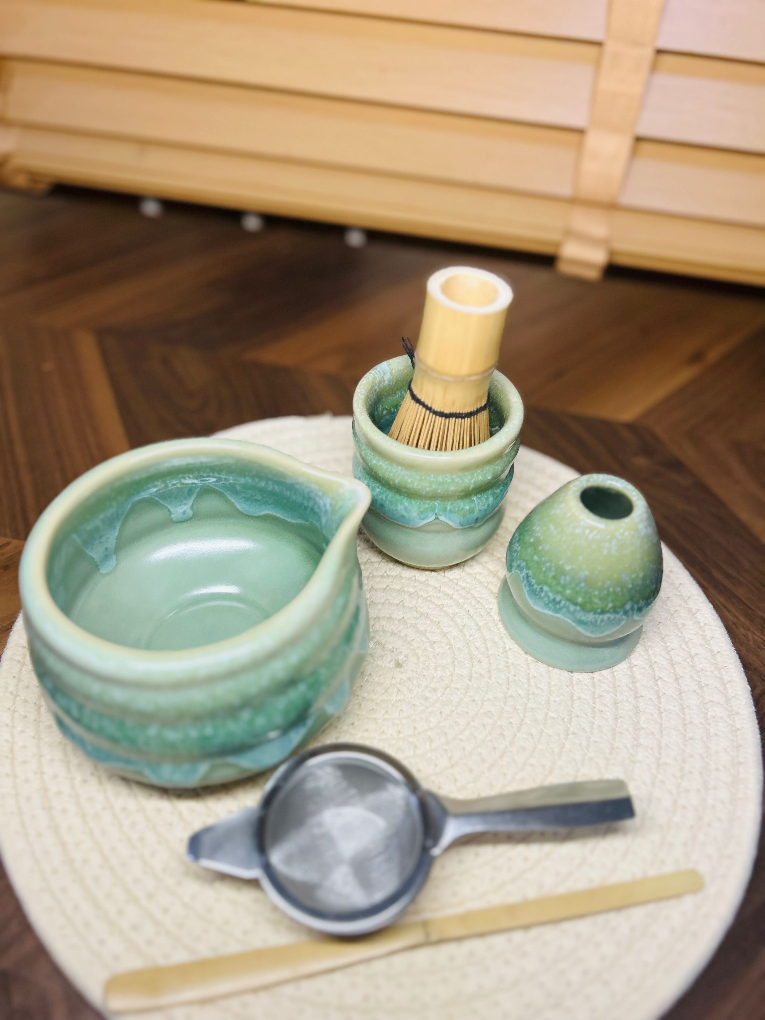 🍵𝑪𝒉𝒂𝒘𝒂𝒏 : Triple Matcha Set 💚 Green เซต 3 ชิ้น