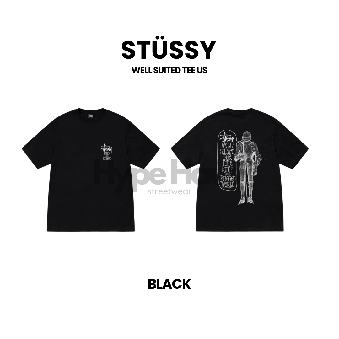 [✅ พร้อมส่ง]  STÜSSY T-Shirt / US tag 🇺🇸 - Well Suited