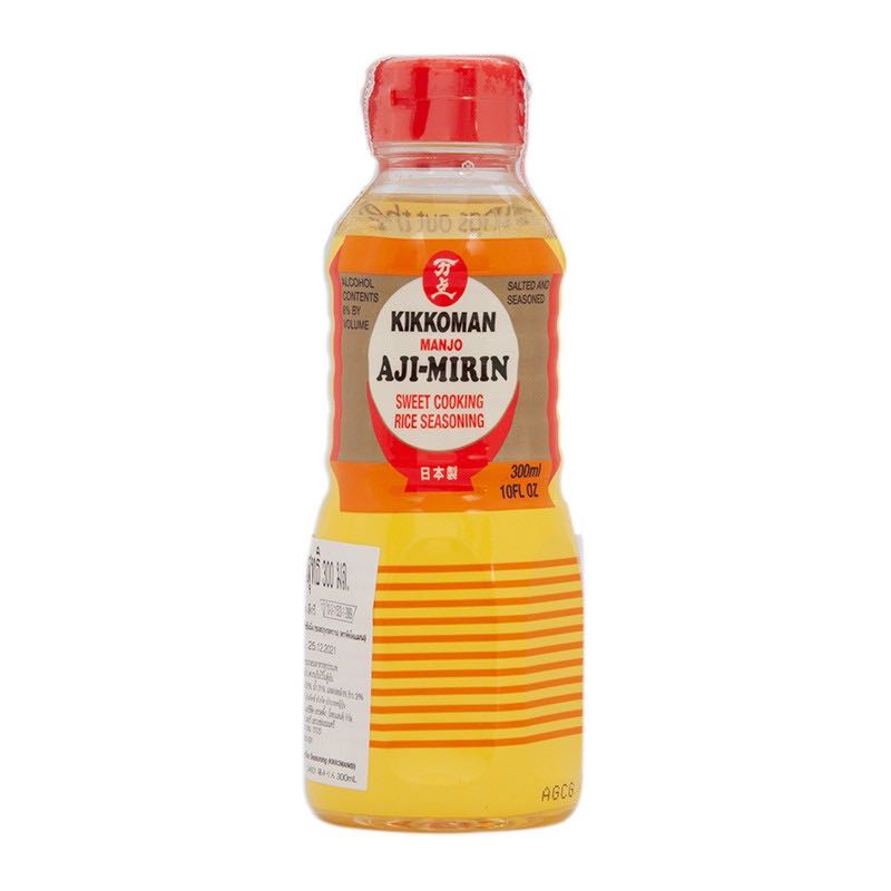 คิคโคแมน อะยิ มิริน สำหรับปรุงรสอาหาร รสหวาน 300 มล. Kikkoman Aji-Mirin 300 ml.