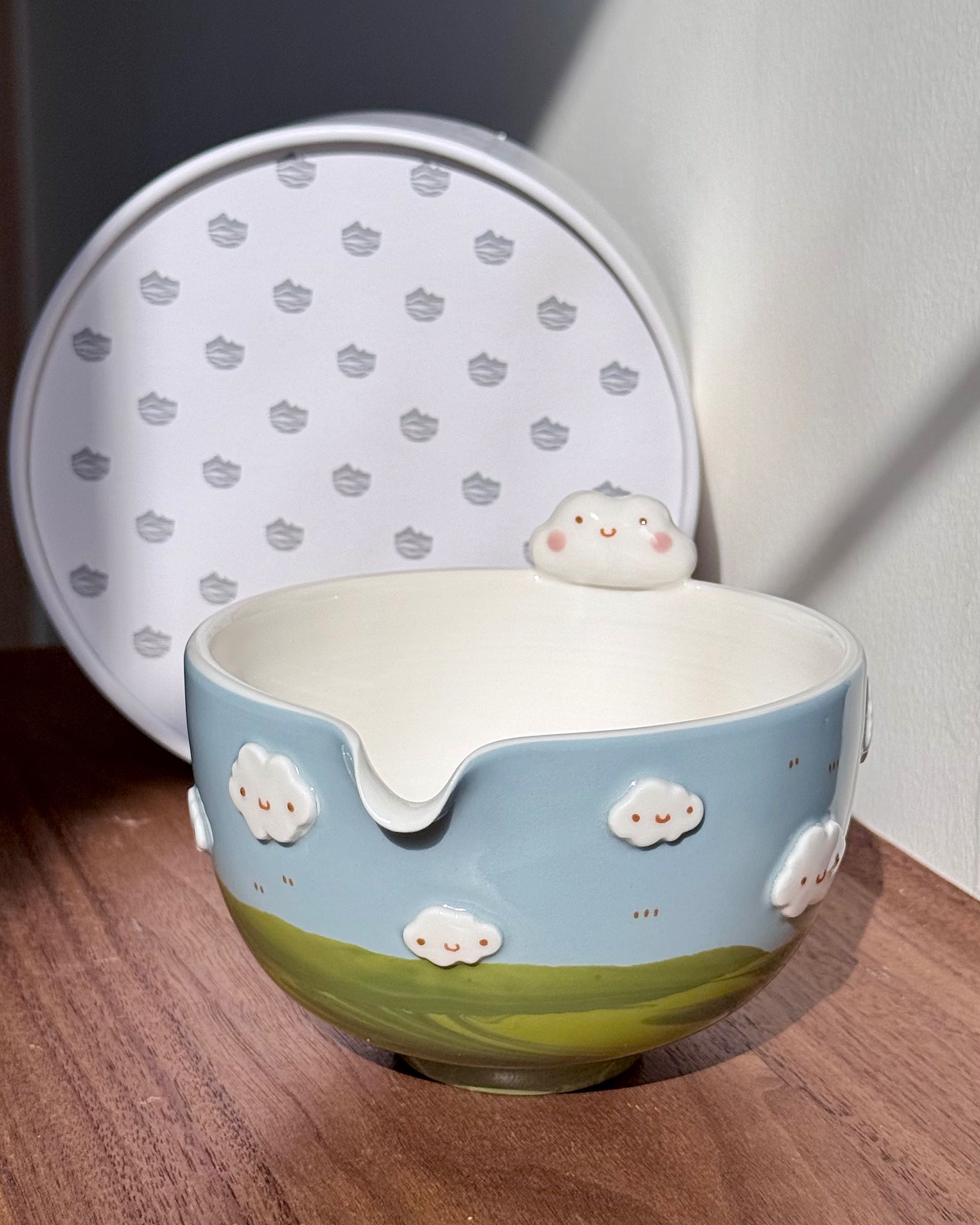 TINY Cloud Matcha bowl
