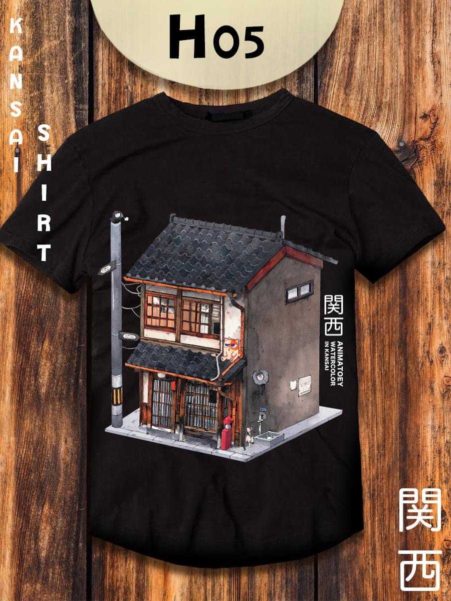 Kyoto House 05 ⚫️ เสื้อสีดำ Collection 'บ้าน Kansai'