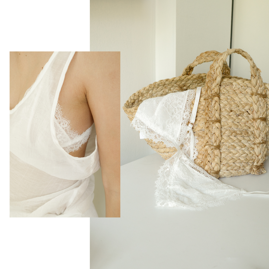 Selected piece : Lace bra
