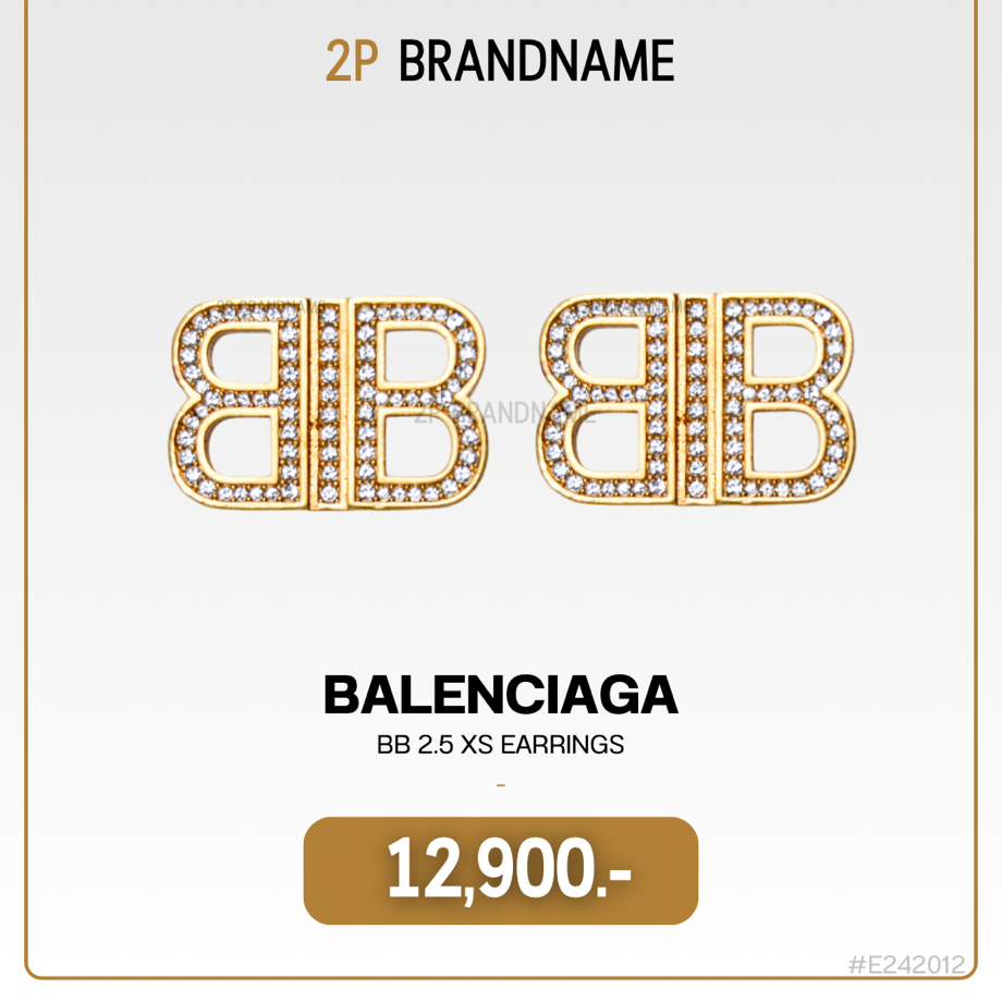 Balenciaga BB 2.5 XS Earrings (E242012)
