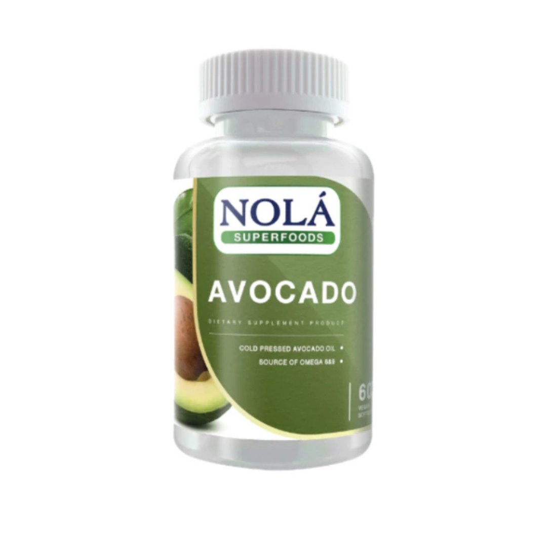 NOLA Avocado 60 Vegan Capsules