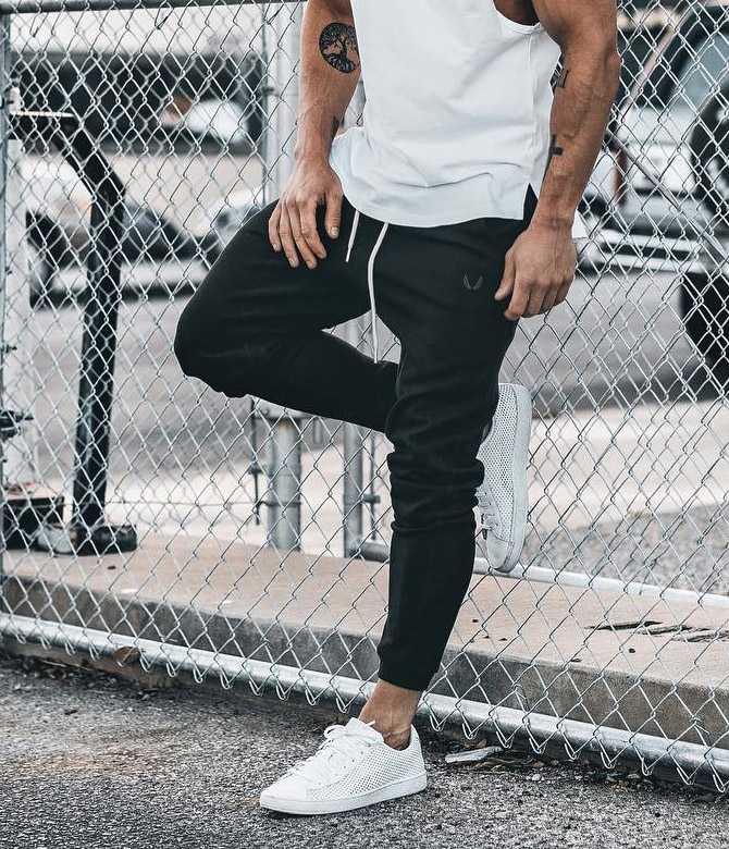 กางเกงขายาว ASRV #4 / ผ้าคอตตอนผสมโพลีฯ ทรงสวย ขาดูยาว ใส่ได้ทั้งยิมและเที่ยว ผ้านิ่ม ยืดหยุ่นดี