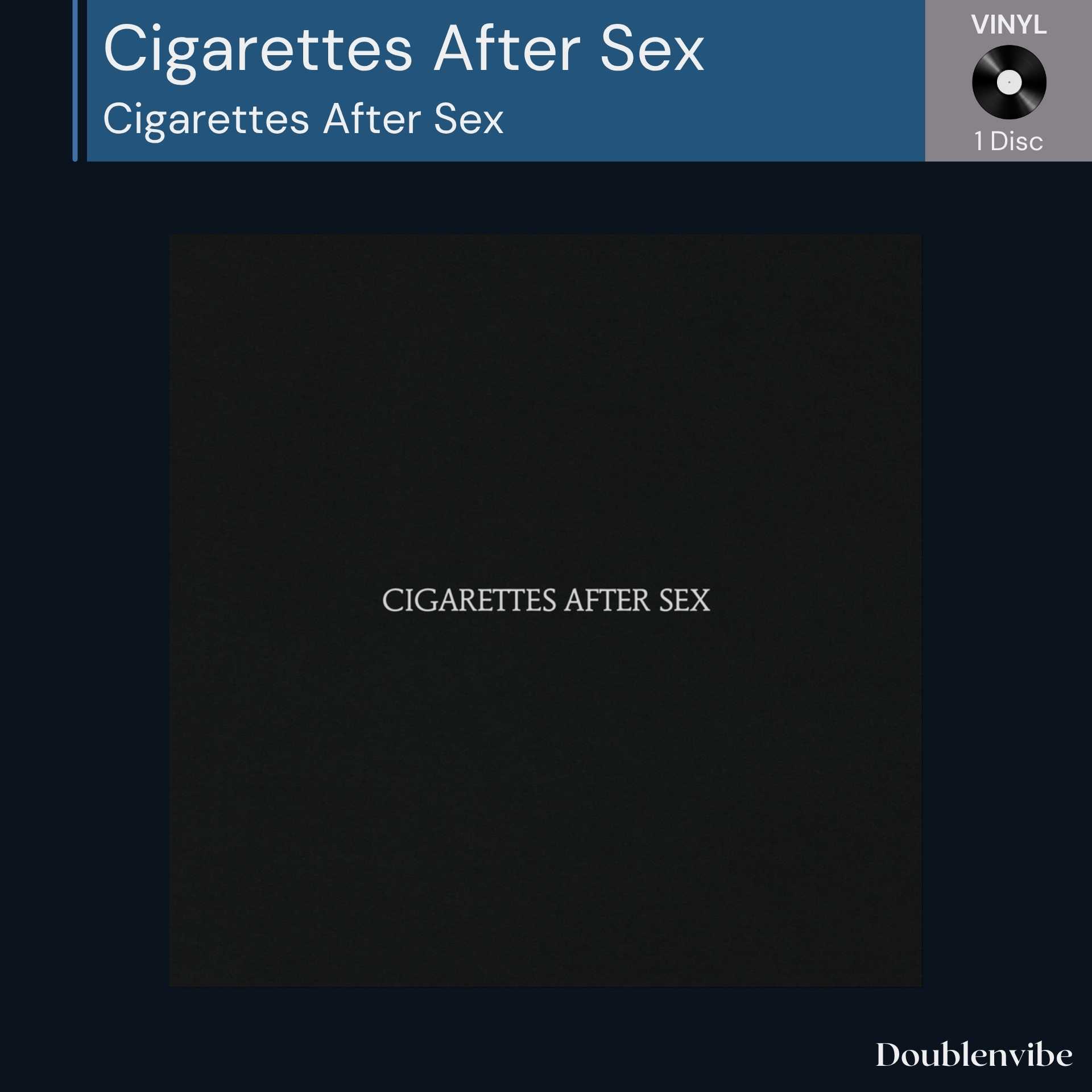 [ใหม่และซีล] แผ่นเสียง Vinyl Cigarettes After Sex - Cigarettes After Sex
