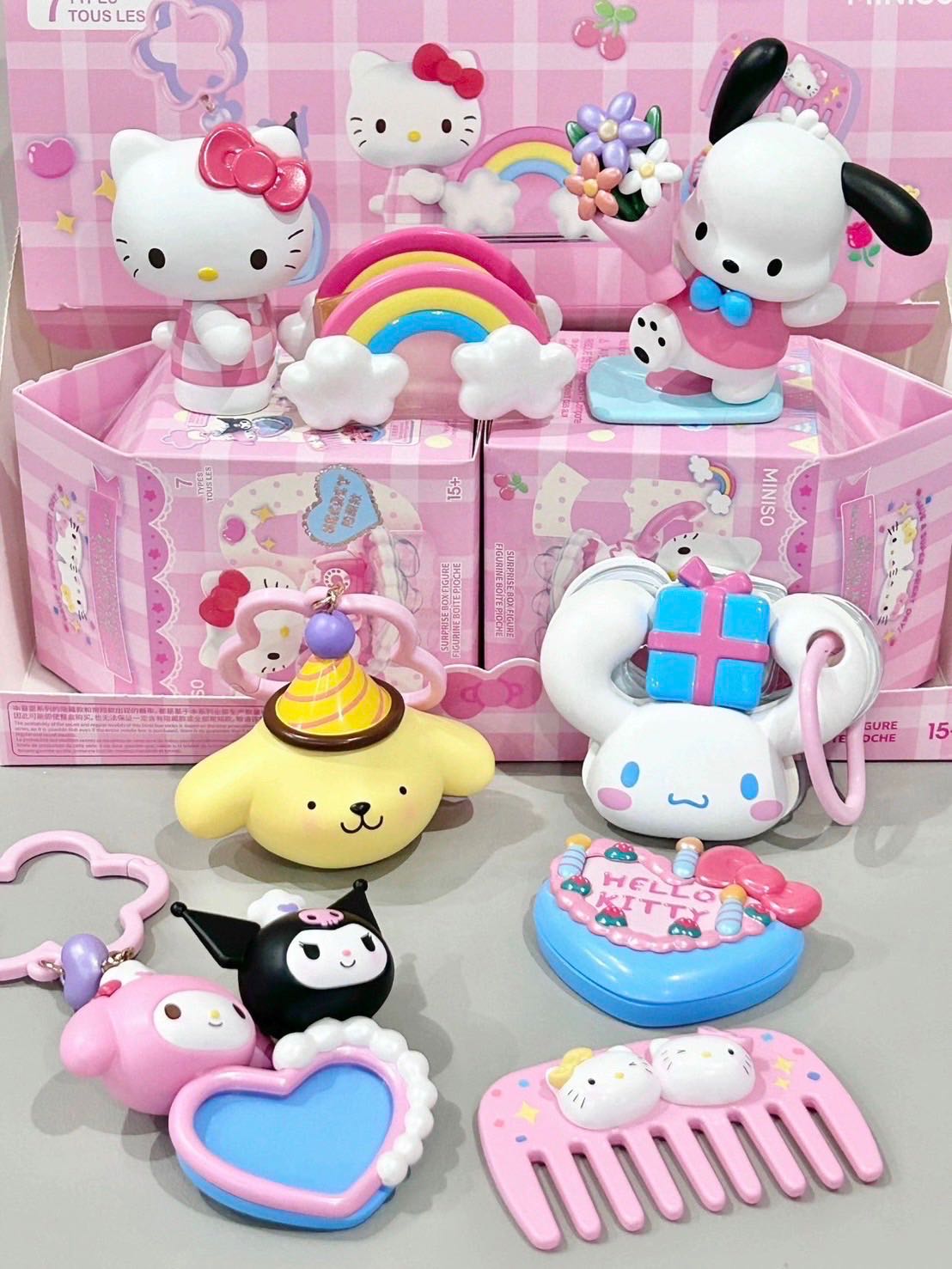/พร้อมส่ง/ SANRIO HELLO KITTY 50th กล่องสุ่ม
