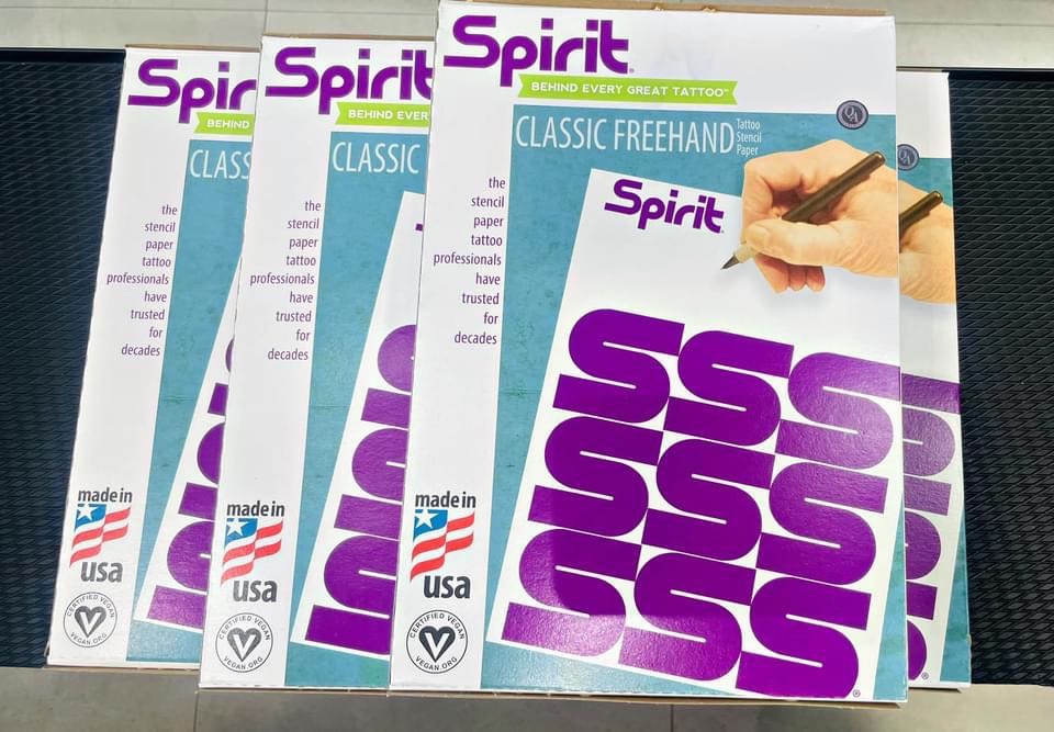 กระดาษลอกลาย Spirit Tattoo Transfer Paper แบบกล่อง