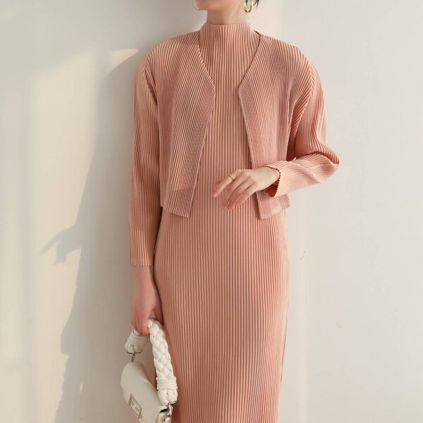 2MUAY รุ่น GJO9042 เสื้อคลุมผู้หญิง เสื้อคลุมพลีทคุณภาพ 5สี FREE SIZE OPEN FRONT THICK PLEATED CA...