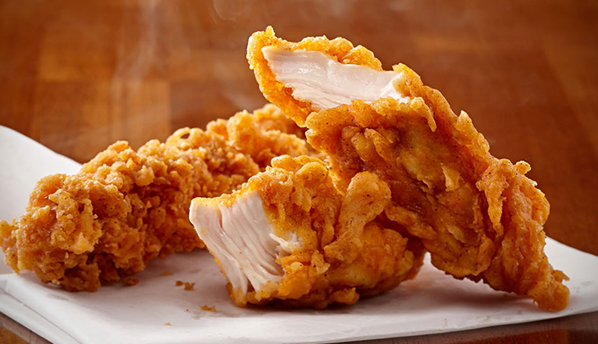 ไก่กรอบ ไก่เขย่า Size M จำนวน 4 ชิ้น