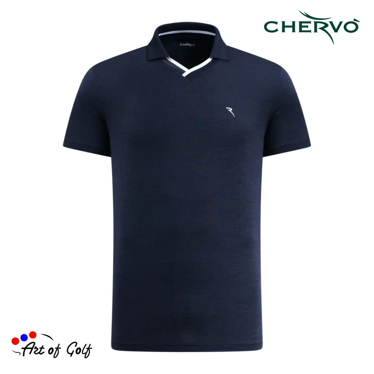 Chervò August Polo 95E - Men (Navy)