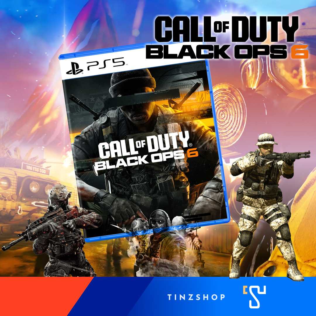 PlayStation5 PS5 Game Call of Duty Black Ops6 Zone Asia / เกม PS5