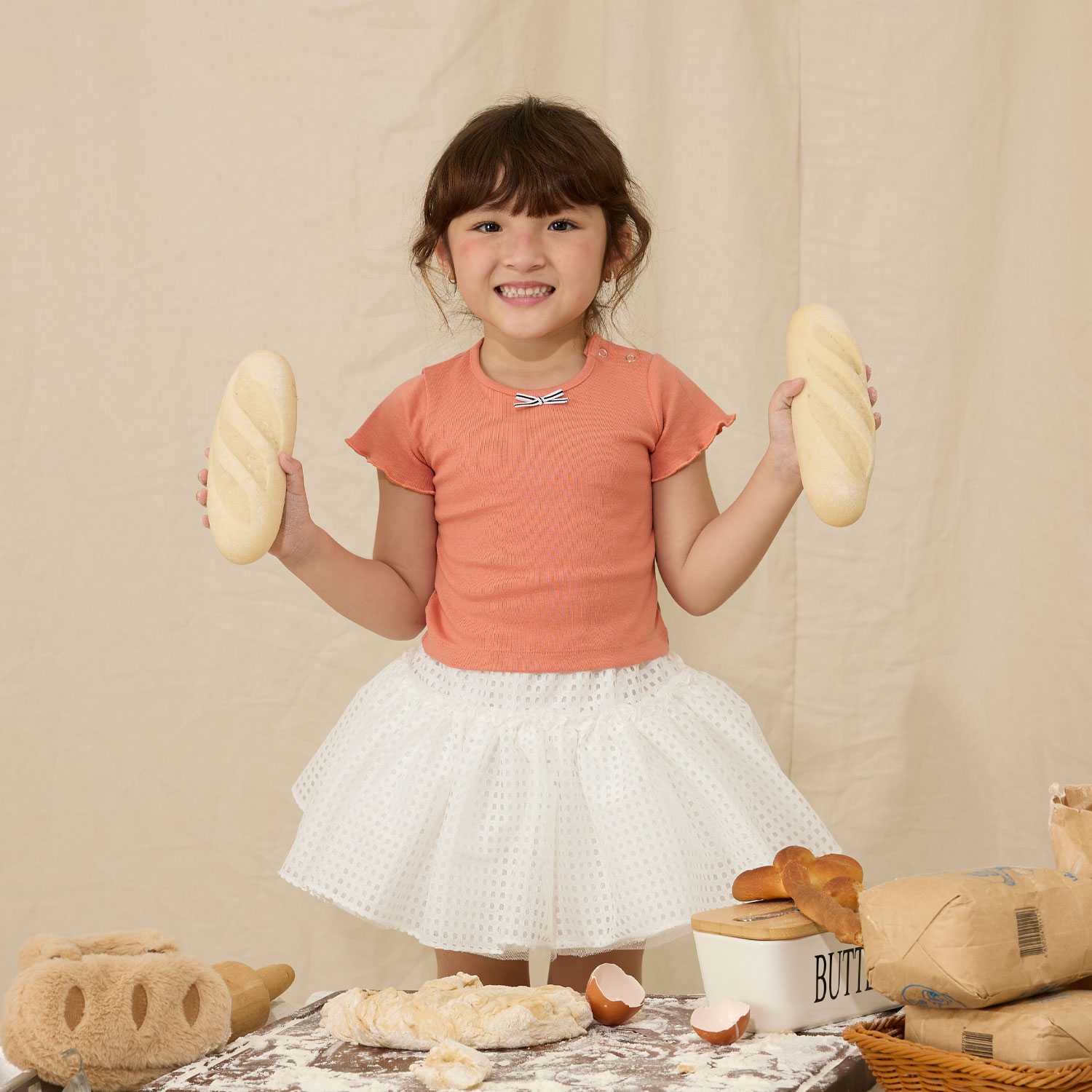 Milk Bread Tee (Yuzu)