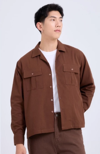 SLURBOYY Double Pocket Shirt