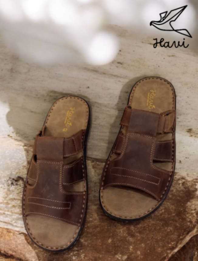 🌟🌟 HAVI 🌟🌟 รองเท้าหนังวัวแท้ 100% งานแฮนด์เมด เกรดพรีเมี่ยม รุ่นN7