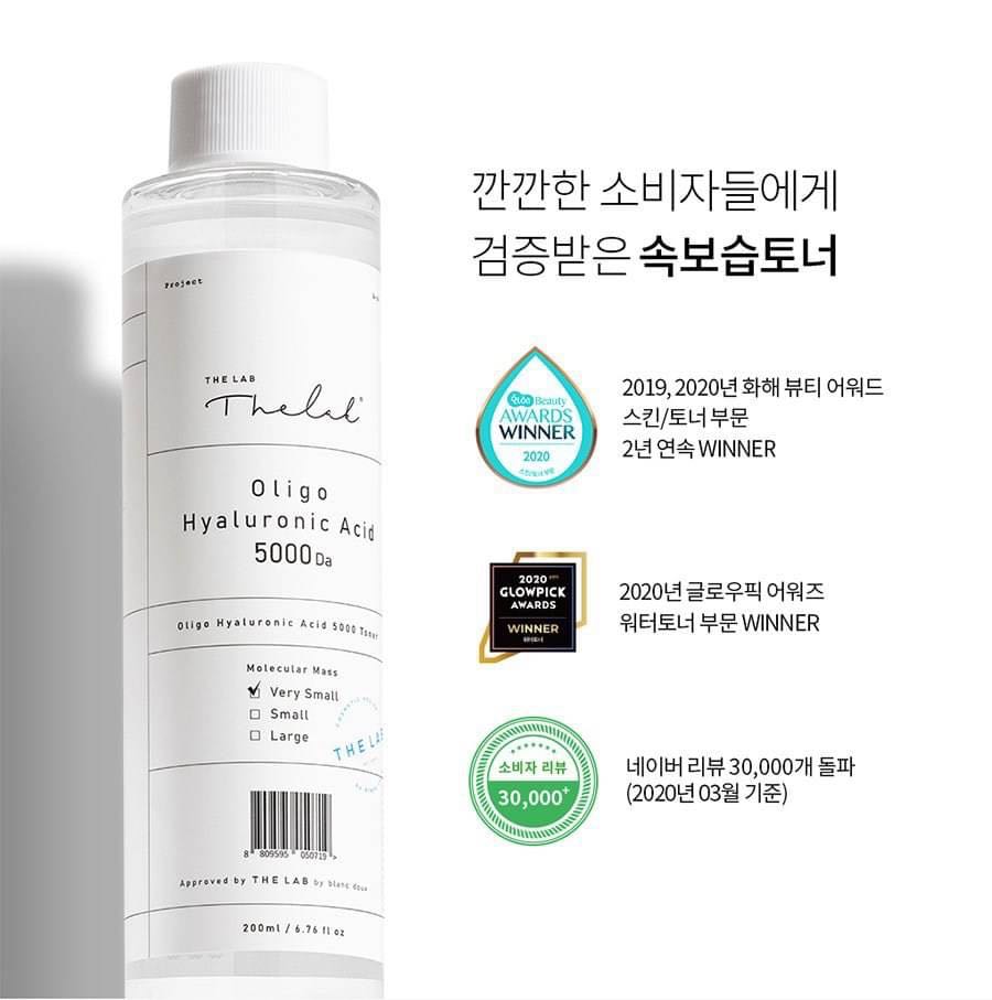 The Lab By Blanc Doux | Oligo Hyaluronic Acid Toner 200 ml. / C-21024HWW0311257L