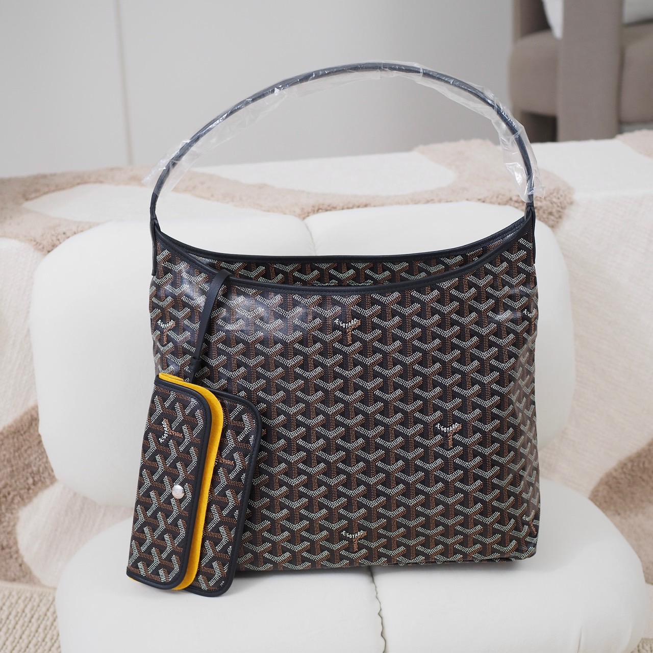 NEW! GOYARD Boheme Hobo สี Black | Bag