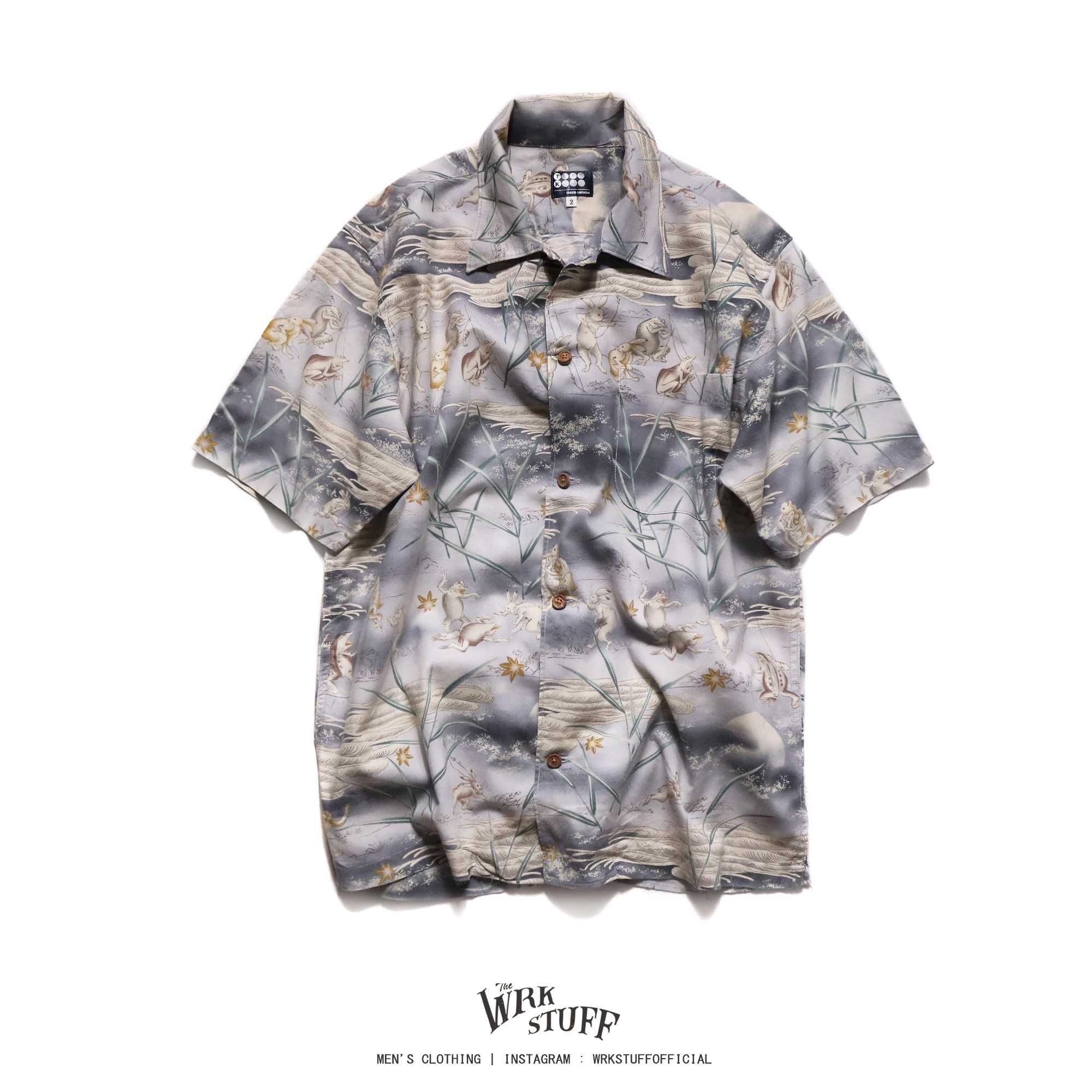 Takeo Kikuchi Japan Aloha Shirt (M)