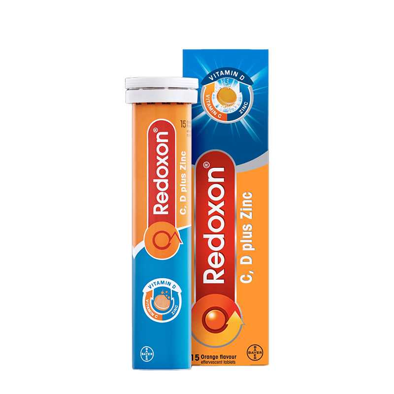 REDOXON C,D PLUS ZINC 15'S รสส้ม