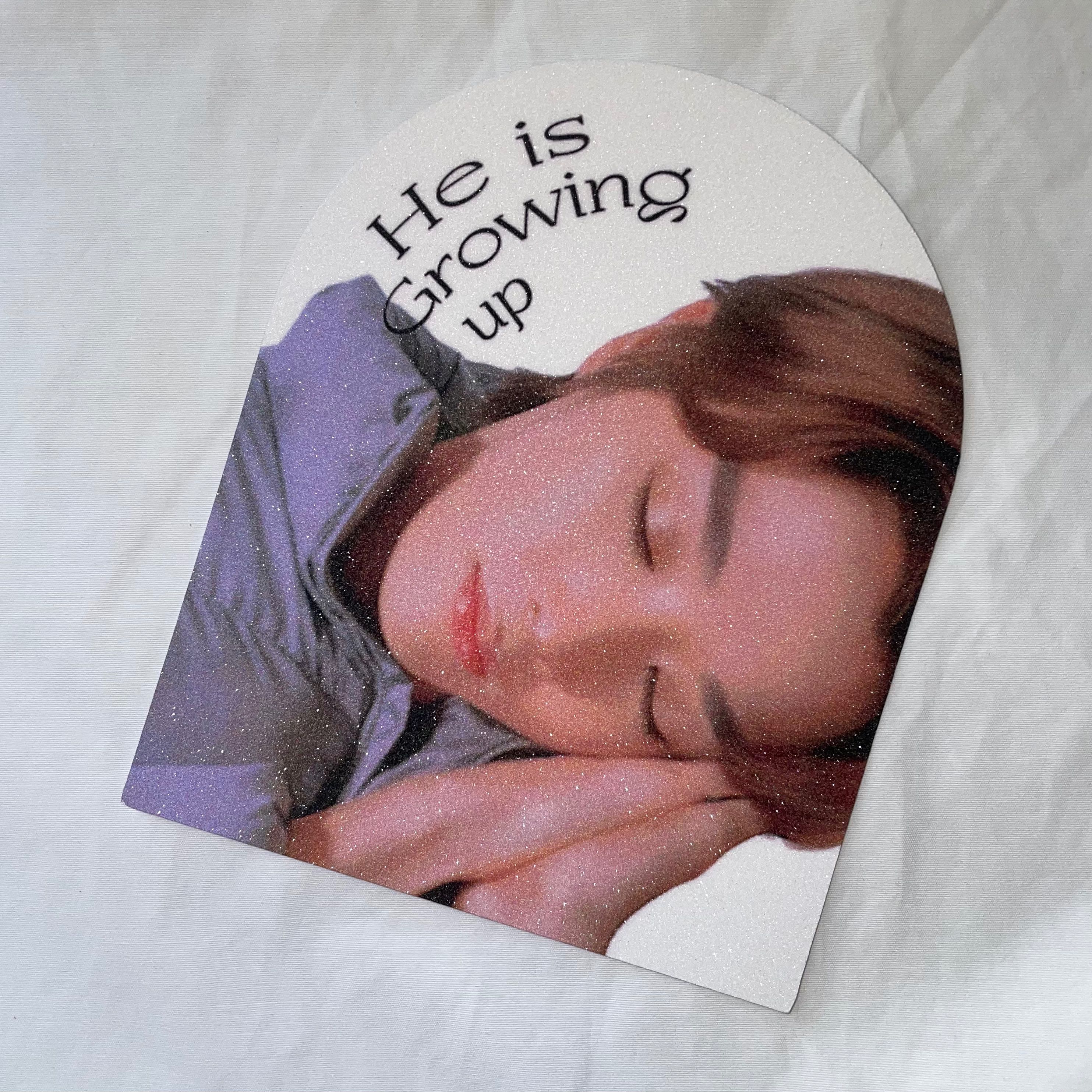 Postcard - He is Growing up