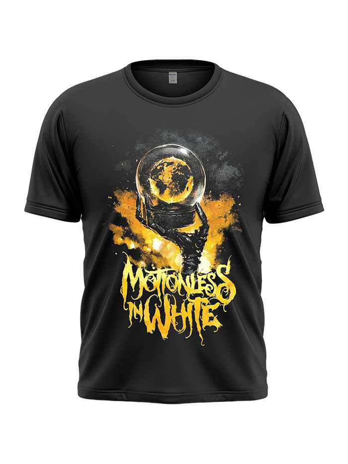 MOTIONLESS IN WHITE MEN’S TEE : SCORING THE END OF THE WORLD