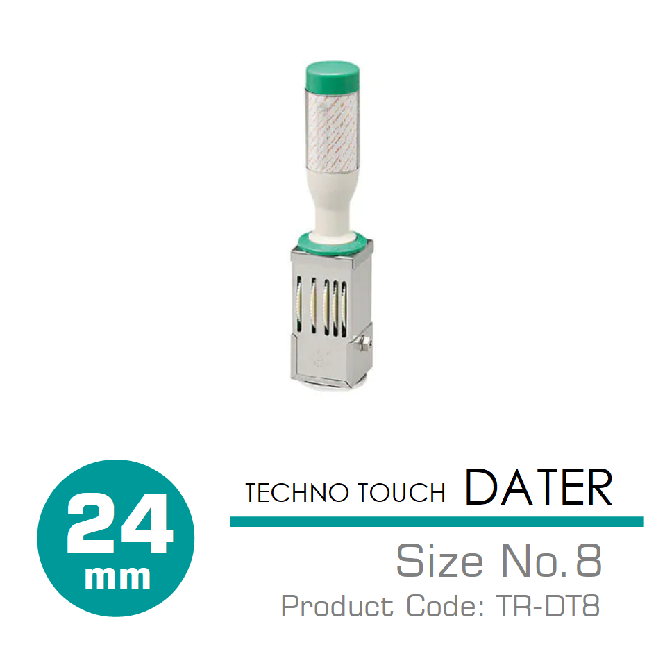SANBY ตรายางลงวันที่ เทคโนทัชเดเตอร์#8 เฉพาะด้าม TECHNO TOUCH DATER No.8 (TR-DT8)