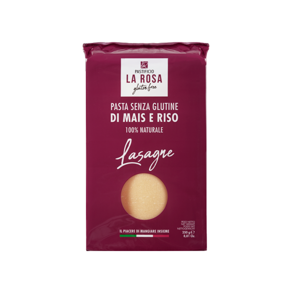 Lasagna Gluten Free La Rosa - 250gr