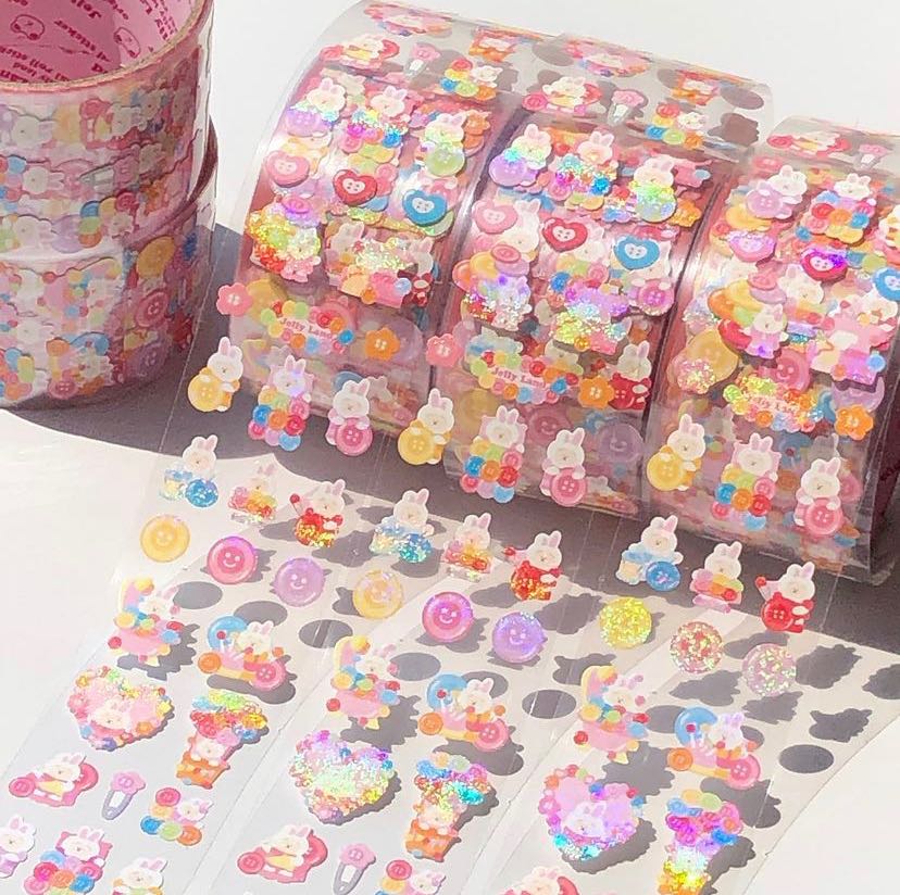 Jellyland mini sticker roll