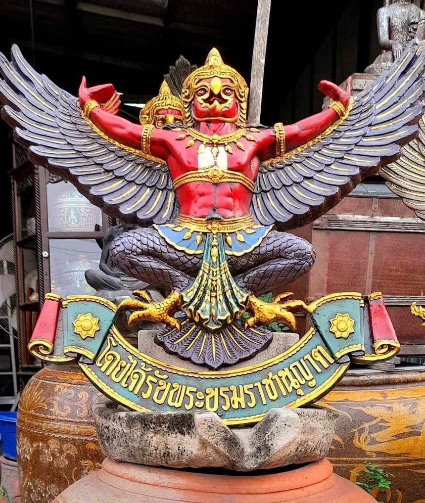 พญาครุฑเก่า ครุฑธนาคารมือสอง ขนาด70ซม