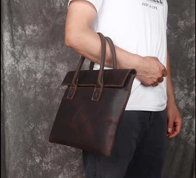 🌟🌟 HAVI 🌟🌟 กระเป๋าเอกสารหนังวัวแท้ 100% หนังออย งานแฮนด์เมด เกรดพรีเมี่ยม🪡🧵