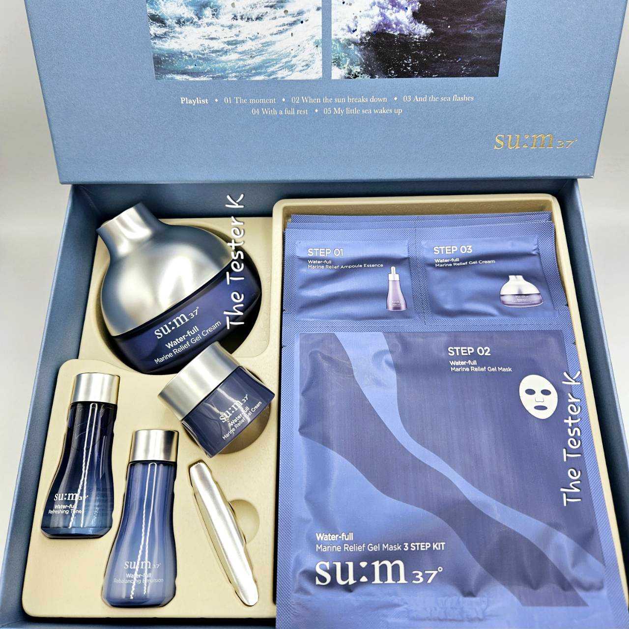 Sum37 – Water-full Marine Relief Water Gel Cream Set