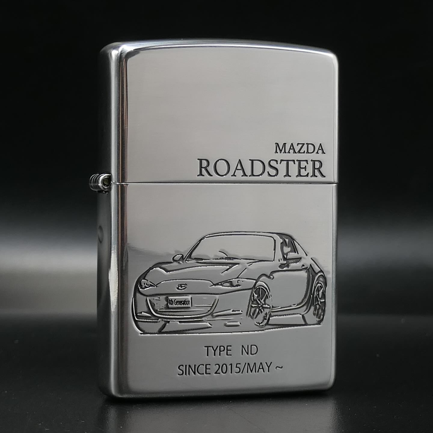 Zippo ไฟแช็กรุ่น ZJP0100 Mazda Roadster Type ND