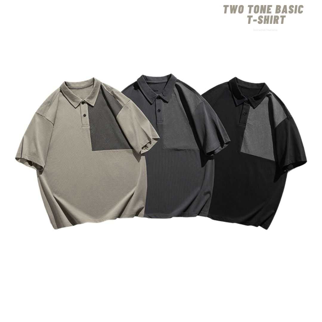 Jeera168 | Two Tone Basic  T-Shirt (พรีออเดอร์)