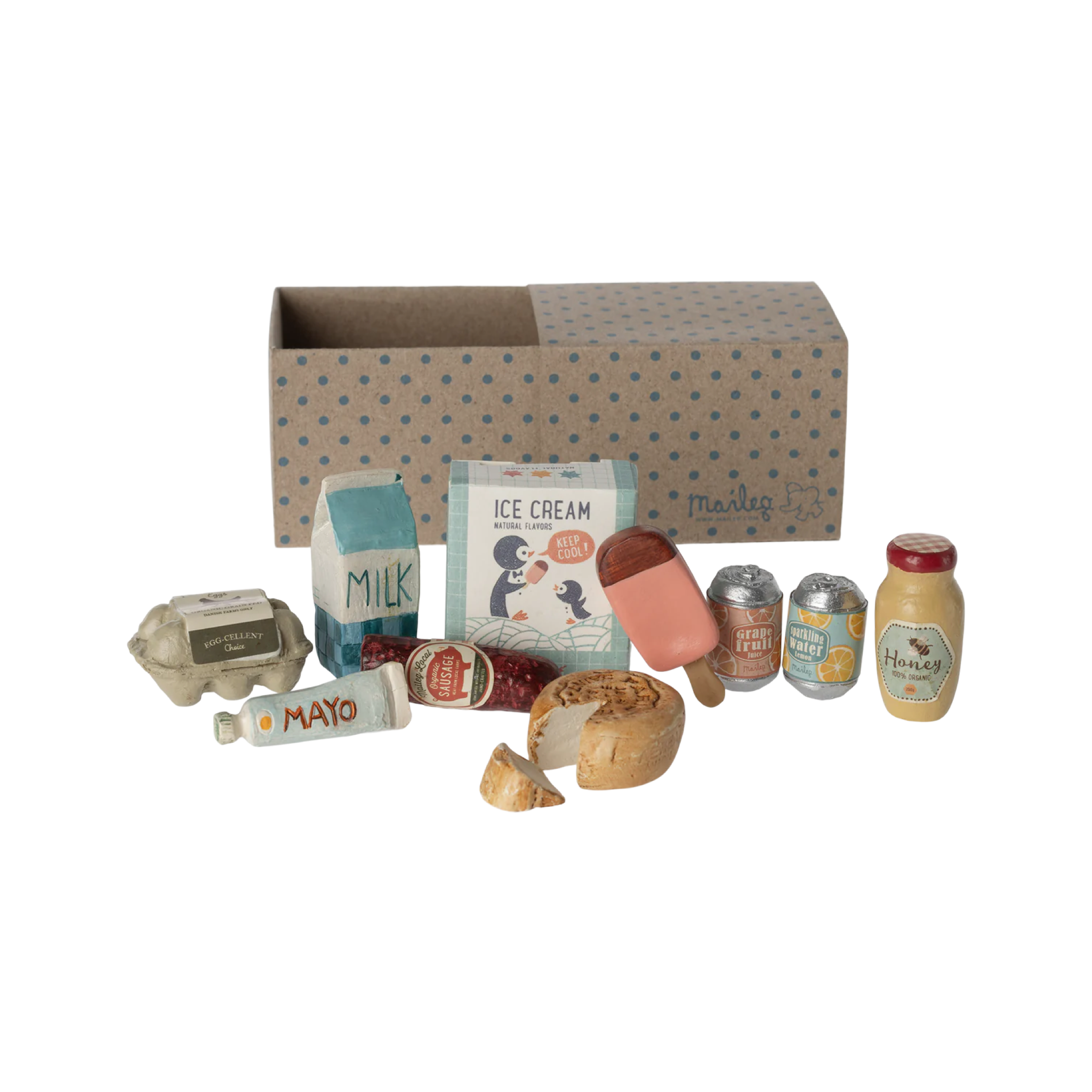 Maileg | Miniature grocery box