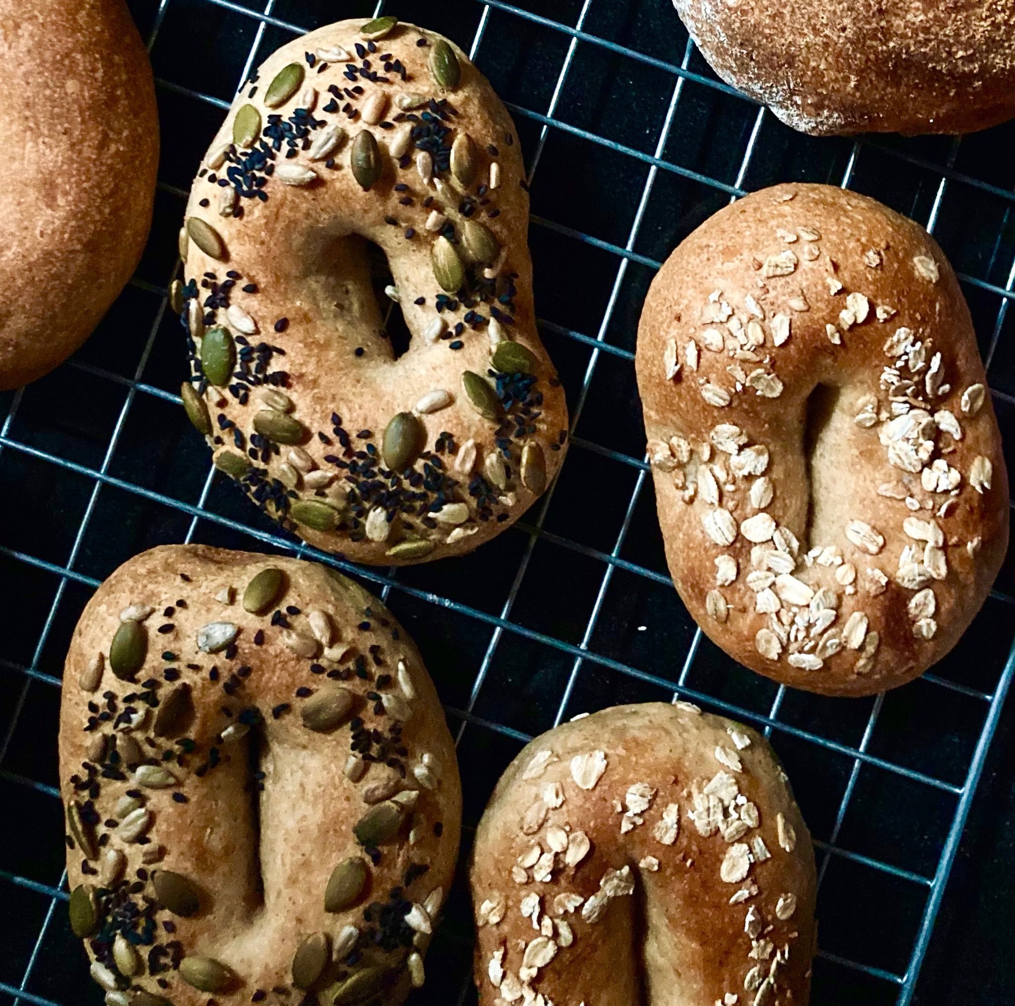 Rustic Bagel x3 pcs.(Soft & Fluffy)