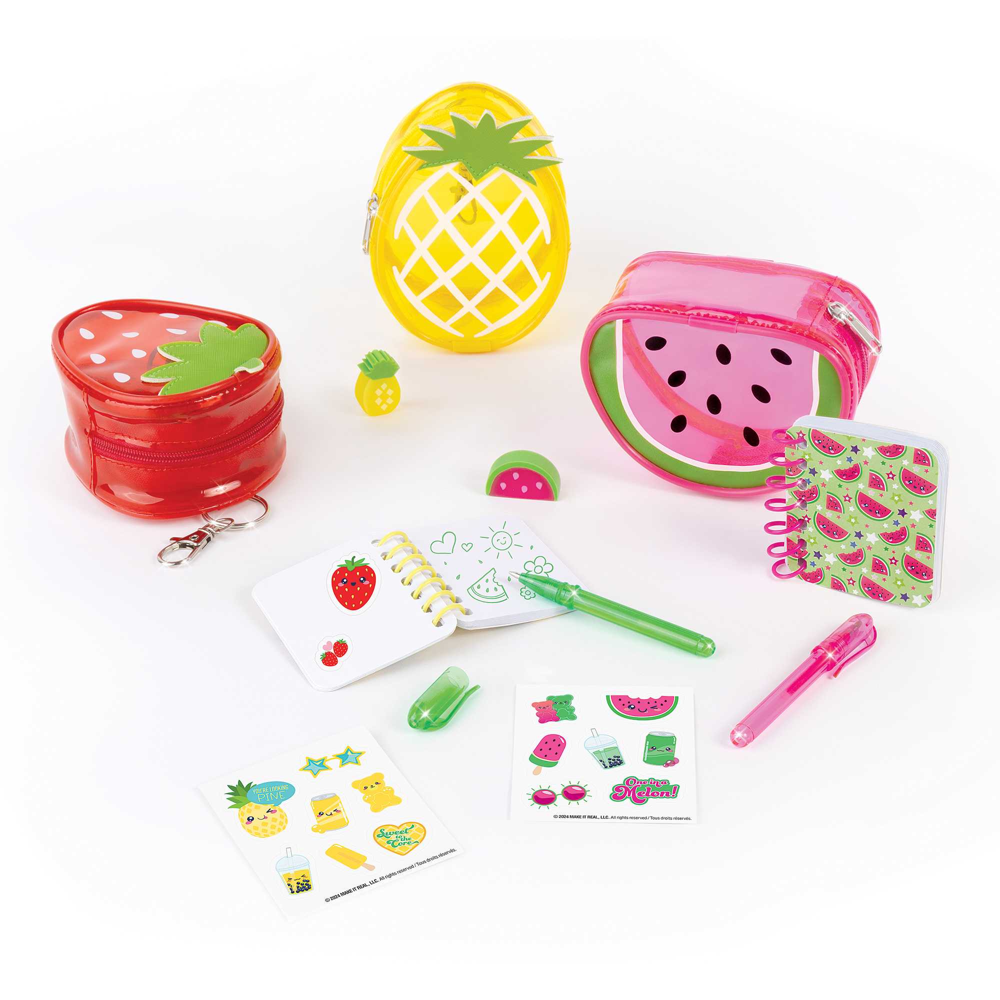 3C4G Fruit Stand Mini Bag and Stationery Set เซ็ตกระเป๋าใบเล็กพร้อมเครื่องเขียน รุ่นฟรุตสแตน